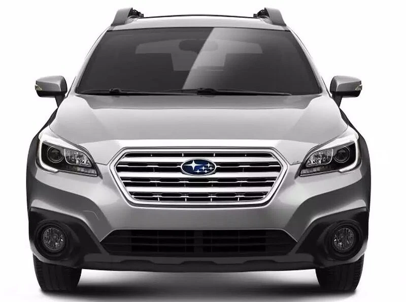 Protector de capó AVS cromado AeroSkin deflector protector contra insectos para Subaru Outback 15-17 Foto 3 de 3