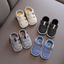 Newborn Baby Soft Crib Boy Girls Summer Sandals Anti-slip Casual Toddler Shoes