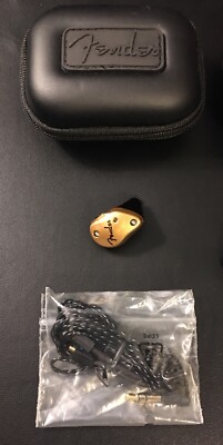 Fender FXA7 FXA5 Professional In-Ear Monitor Headphones Gold Black