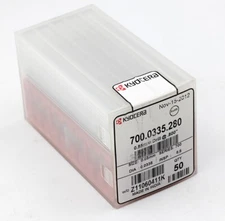 50 Kyocera Tycom PCB CNC S700 Slot Drill Bits 0.0335 inch 0.85mm 700.0335.280