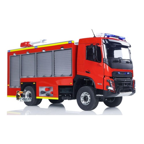 Painting Fire Fighting Truck 1/14 RTR Truck FMX AWD Axle Water Spraying Vehicle - Picture 5 of 12