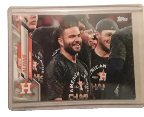 Topps Jose Altuve 2020 Season Baseball Sports Trading Cards & Accessories