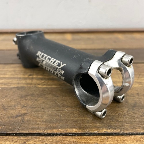 Vintage Ritchey WCS Stem 1 1/8 Threadless 110 mm 25.4 mm Clamp Road ATB Black A3 - Picture 2 of 13