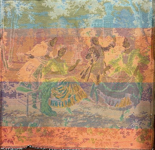 Vintage Goblys Of France Tapestry 20 X 20 - Bild 5 von 11