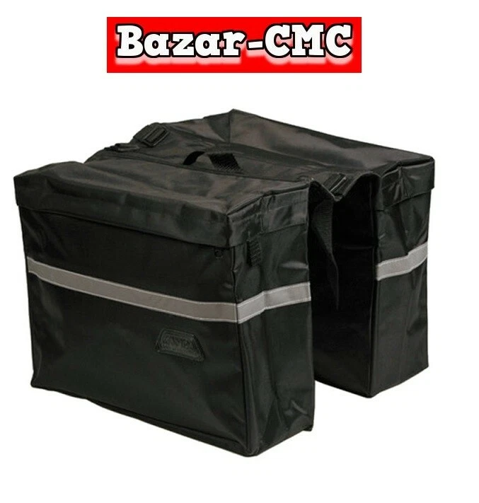 Willex Borse da Bicicletta Impermeabili 34 L Nero