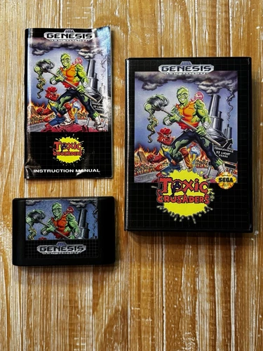 Sega Genesis: Toxic Crusaders (1992) COMPLETE IN BOX 