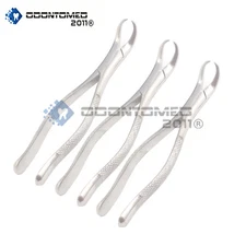 3 Pieces Extracting Forceps # 23 Dental Surgical Instruments