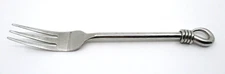 GOURMET SETTINGS STAINLESS TWIST DINNER FORK (Worn stamp) - 8 1/4" - 10P