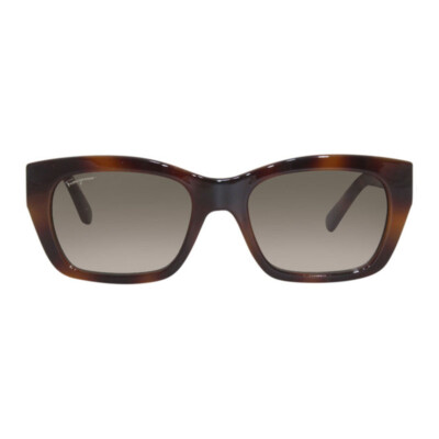 Salvatore Ferragamo SF1012S 214 Sunglasses Havana Rectangle Frame, Brown Lenses Salvatore Ferragamo Women main image 3