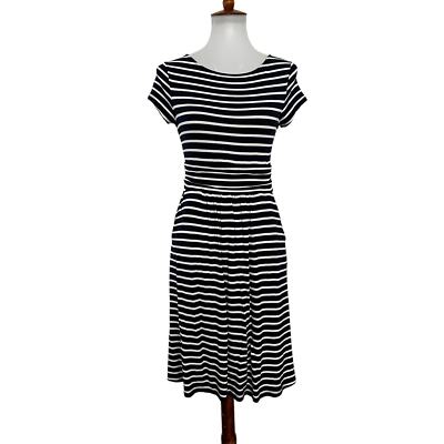 boden blue and white striped dress Blue Aggie Boden Dress main image 1