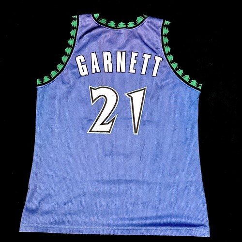 Champion EU Kevin Garnett Timberwolves NBA Trikot Basketball Jersey Air Jordan - Picture 4 of 9