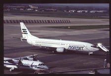 Orig 35mm airline slide Nortjet 737-400 EC-EPN Buy 4+ save 20%