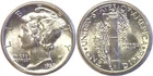 1939 10C Mercury Dime Silver Uncirculated