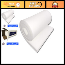 High Density Upholstery Foam Cushion 1" x 24" x 72" - Durable, Made in USA