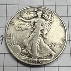 1945 walking liberty half dollar