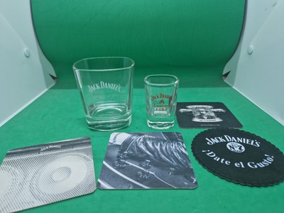 Jack Daniels Whiskey Tumbler & Tennessee Fire Schnapsglas
