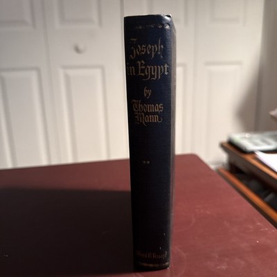 Joseph in Egypt: Young Joseph by Thomas Mann Vol 2 1938 HC 1st Edition 6th Print