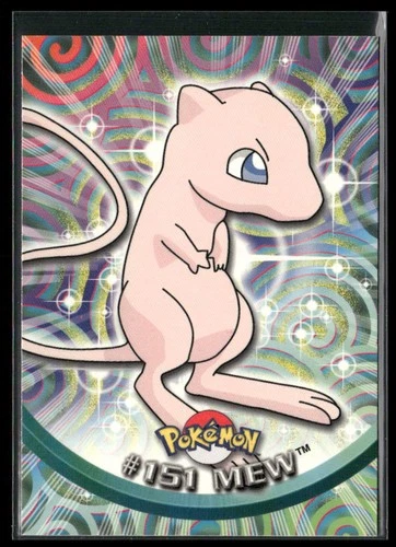 2000 Topps Pokemon TV Animation Edition Series 3 #151 Mew