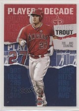 2020 Topps Topps Player of the Decade Blue Mike Trout #MT-20 1u6