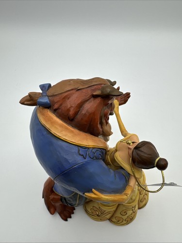 Statua statuina Disney La Bella e la Bestia 9" vetrina collezione valzer chiaro di luna - Foto 6 di 9