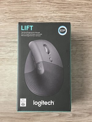 Logitech Lift Vertical Wireless Ergonomic Mouse Brand New Sealed