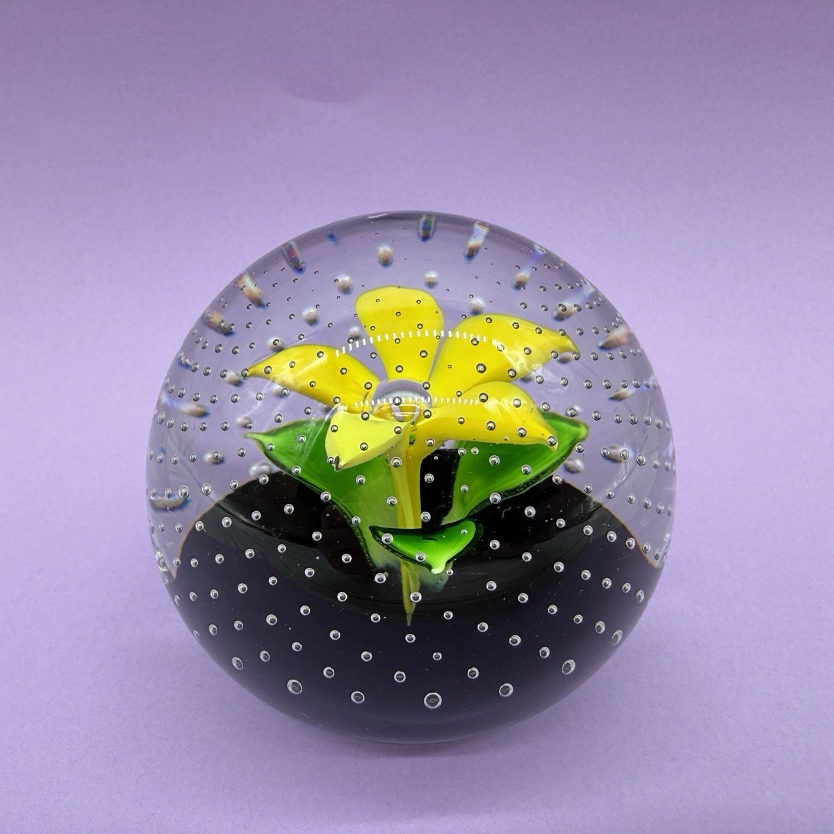 Caithness Glass ペーパーウェイト ガラス クローバー ケイスネス Glass Caithness Art Glass Decorative Paperweights Paperweights for
