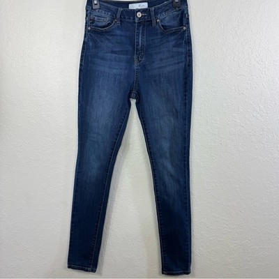Kancan jeans curvy dark wash size 7 stretch casual skinny Women's Blue Jeans