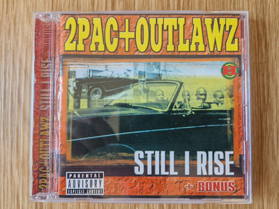 2PAC + OUTLAWZ - STILL I RISE + BONUS CD 2000 (RARE & OOP) NEAR MINT TUPAC