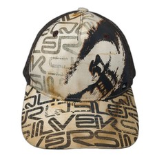 Quiksilver Snapback Trucker Hat Multicolor One Size Adjustable Mesh Back Cotton