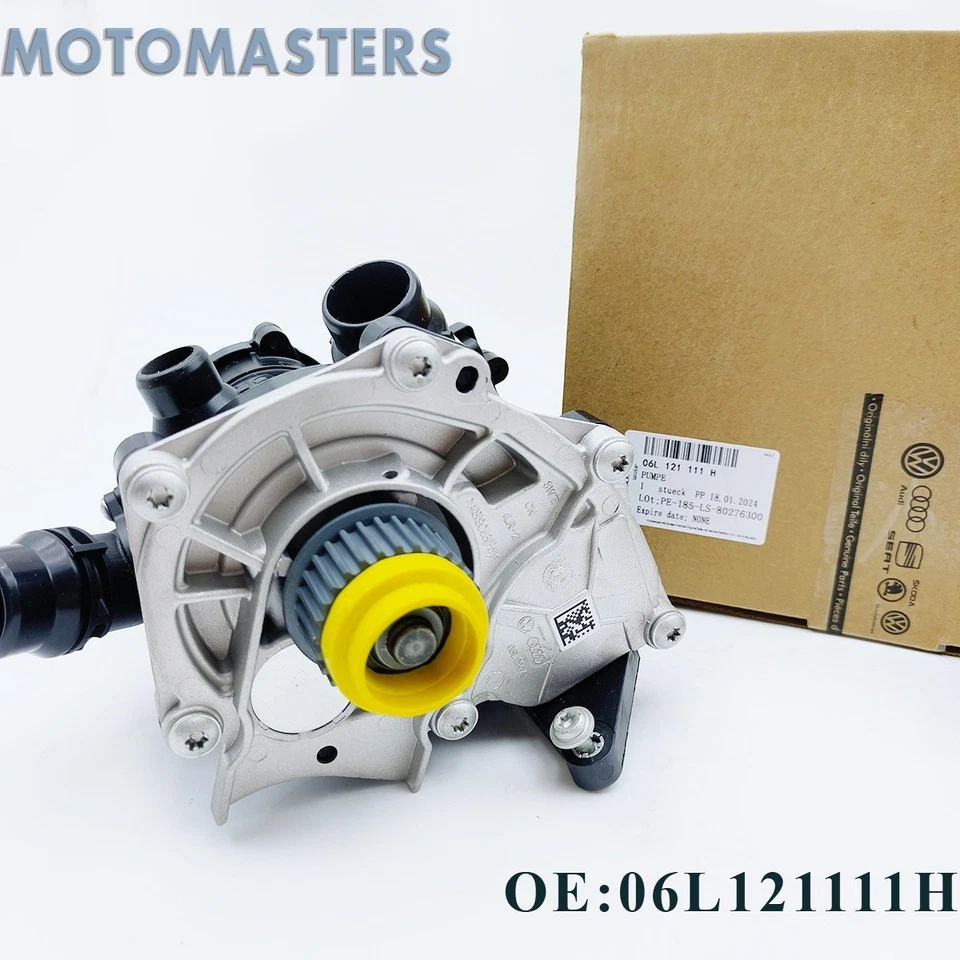 Genuine Water Pump Thermostat Housing For Audi A3 A4 A6 VW 1.8T 2.0T EA888 Gen3 - Imagem 2 de 4
