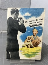 VINTAGE CAMERA BROCHURE PHOTOGRAPH PHOTOGRAPHY VOIGHTLANDER HERBERT SMALL ART