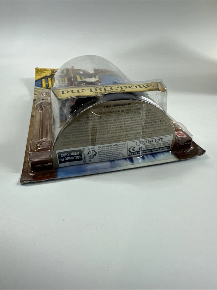 Boneco de ação Harry Potter Headmaster Dumbledore Wizard Collection Mattel 2001 - Imagem 2 de 4