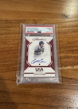 Colton Cowser 2023 Panini Flawless Ruby Variation /20 Auto PSA 9 MT USA Orioles