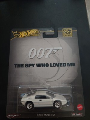 Hot Wheels Lotus Esprit S1 007 James Bond  Real Riders !!!