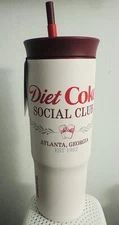 Owala 24oz Special Edition Stainless Steel Straw Tumbler - Diet Coke Social Club