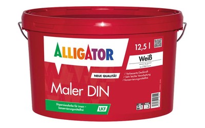 Alligator Maler DIN LEF weiß 12,5 l