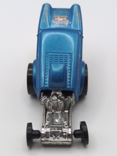 Hot Wheels Super Chromes Poppa Wheelie BDC90 Toy Car 8/10 Blue Chrome 2013 Car - Picture 6 of 7