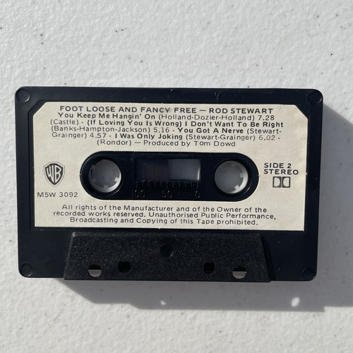 Tape Cassette Rod Stewart Foot Loose and Fancy Free 1977 - Picture 5 of 5