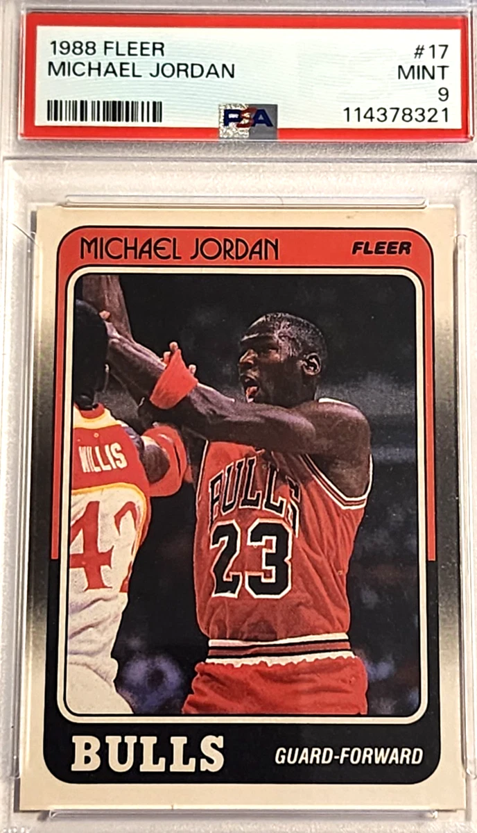 Fleer Michael Jordan 9 Graded Basketball Sports Trading Cards