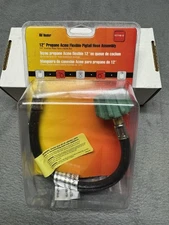 Mr. Heater F271158-12 Propane Acme Flex Pigtail Hose Assembly 12” Length
