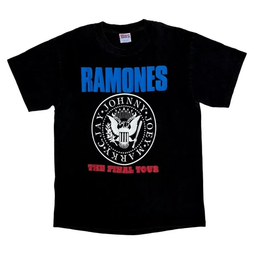 The Ramones 90s 96 Vintage The Final Tour Band Concert 1990s vintage concert t-shirt, vintage, single stitch, B+ condition