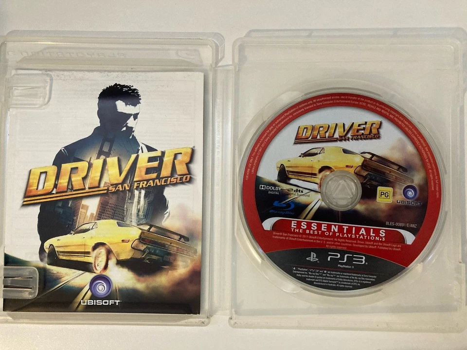 Driver San Francisco | PS3 | DISC AND MANUAL - image 3 of 4