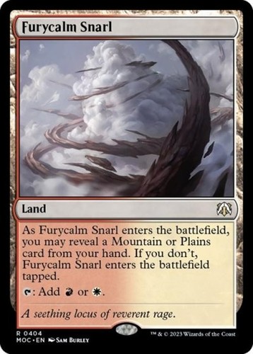 Furycalm Snarl - Near Mint MTG Commander: March of the Machine