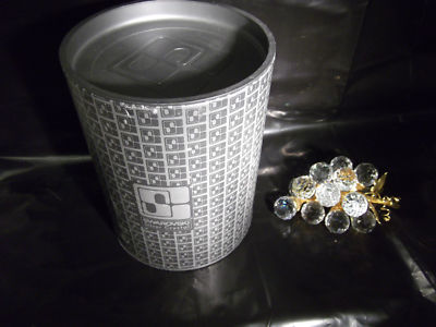 RETIRED SWAROVSKI SILVER CRYSTAL GRAPES 7550 020 015 Small Var 1