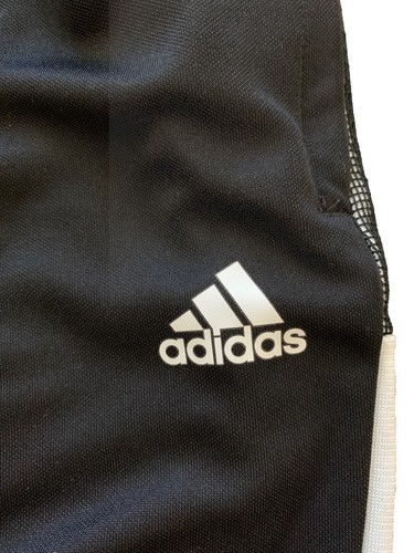 adidas Tiro Unisex Kids Medium (11-12 yrs) Track Pants - Black w/ White Stripe - Picture 10 of 14
