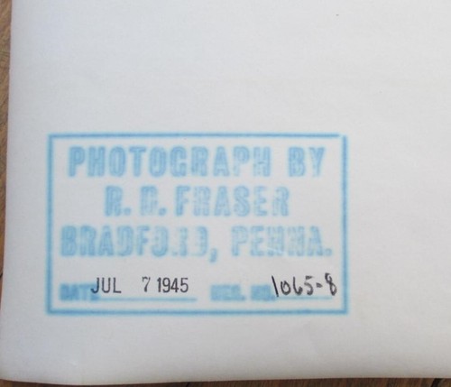 Circus Elephant Children Tent 1945 Photo Bradford PA R.D. Fraser Photograph 10x8 - Picture 2 of 2