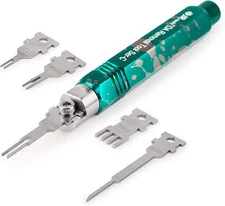 Pin Extractor Tool Kit Terminal Removal 5PCS Replacement Tips Molex Mini-Fit