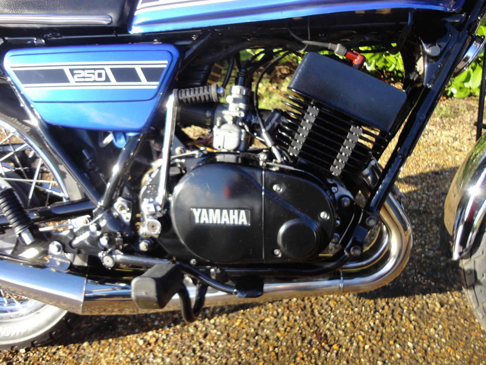 YAMAHA RD250, 1976, UK MODEL, MATCHING NUMBERS, HIGSPEED EXPANSION