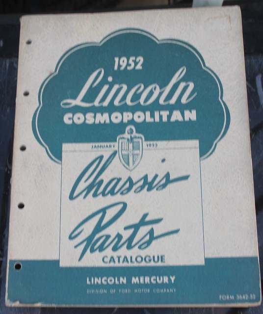 Lincoln catalog parts