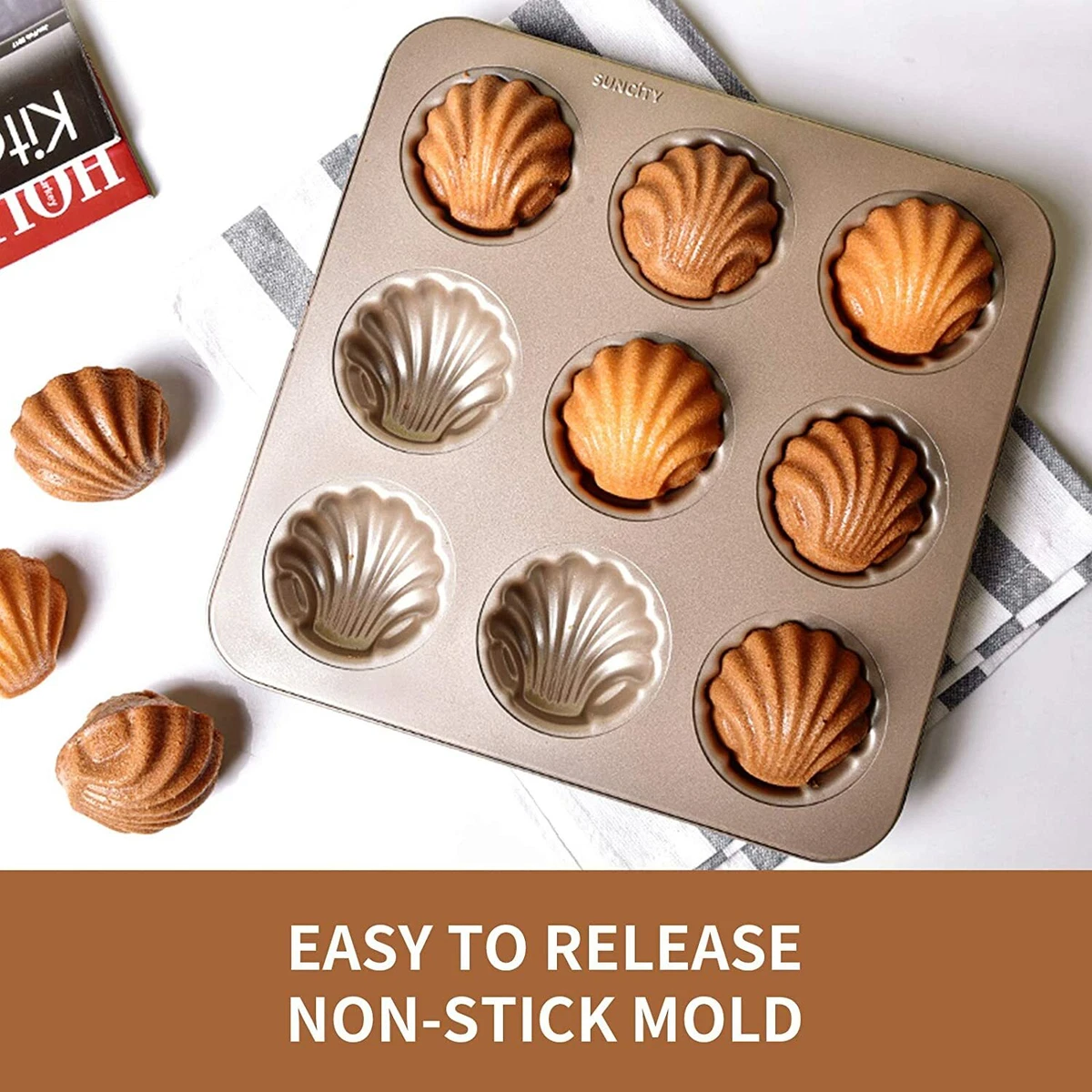 Nonstick madeleine pan cheap